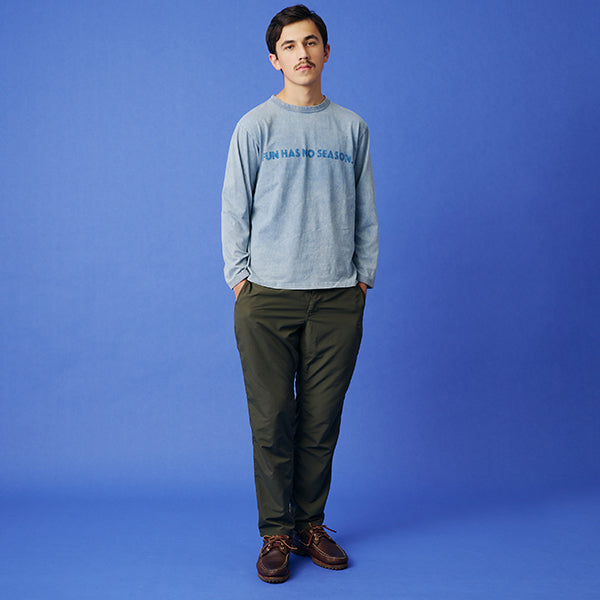 カブー メンズ フレーズ ロングスリーブ リンガー Tシャツ ファン