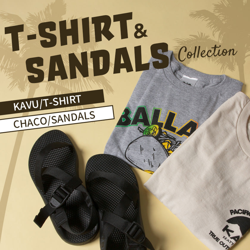 2024|KAVU TEEとCHACO SANDALで夏を楽しむ!