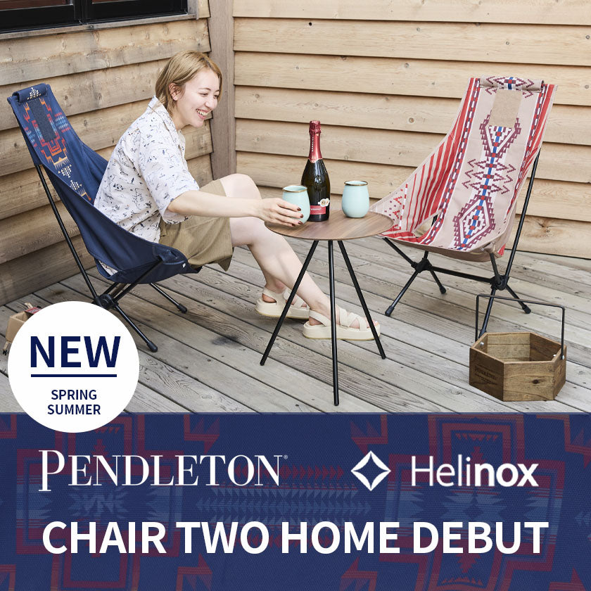 2025｜PENDLETON×Helinox コラボチェアDEBUT!