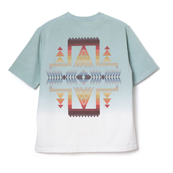 ペンドルトン メンズ ショートスリーブ ジャージーグラデーションダイ MW バックプリントTシャツ