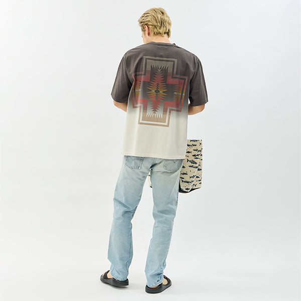 ペンドルトン メンズ ショートスリーブ ジャージーグラデーションダイ MW バックプリントTシャツ