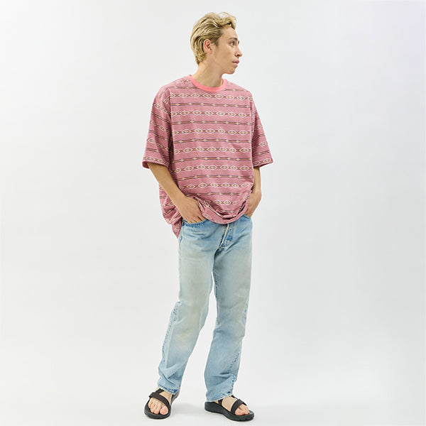 ペンドルトン メンズ ショートスリーブ ジャガード ボーダーTシャツ