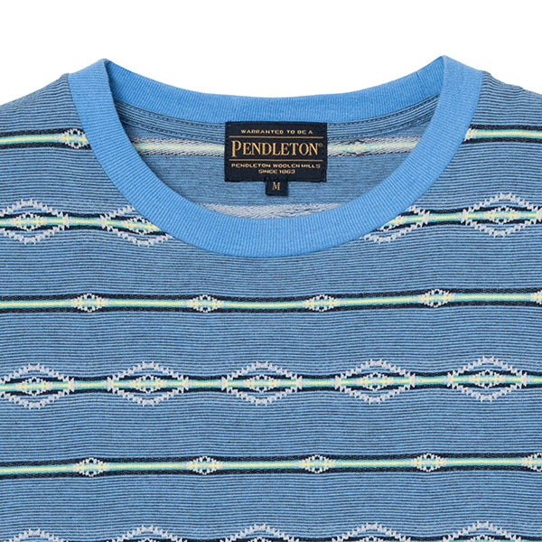 ペンドルトン メンズ ショートスリーブ ジャガード ボーダーTシャツ