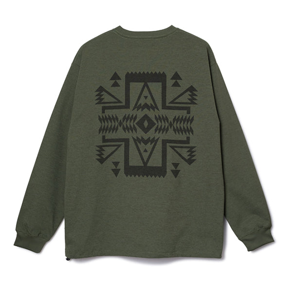 ペンドルトン メンズ ロングスリーブ カルキュロ ミッドウェイトジャージー Tシャツ