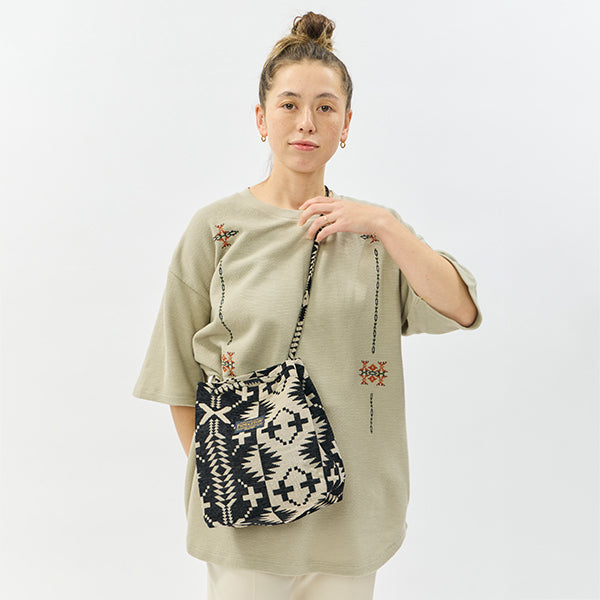 ペンドルトン ゴブラン ジャガード バケットバッグ
