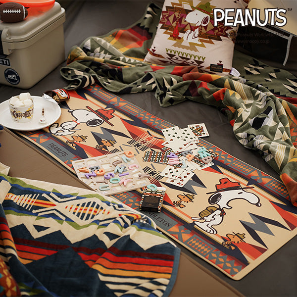 ペンドルトン PEANUTS PVC キッチンロングマット