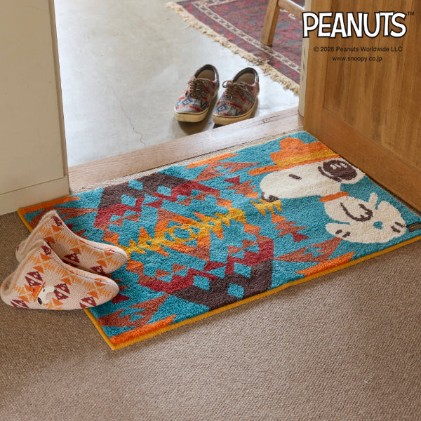 ペンドルトン PEANUTS タフティング ラグマット ダイアモンドピーク