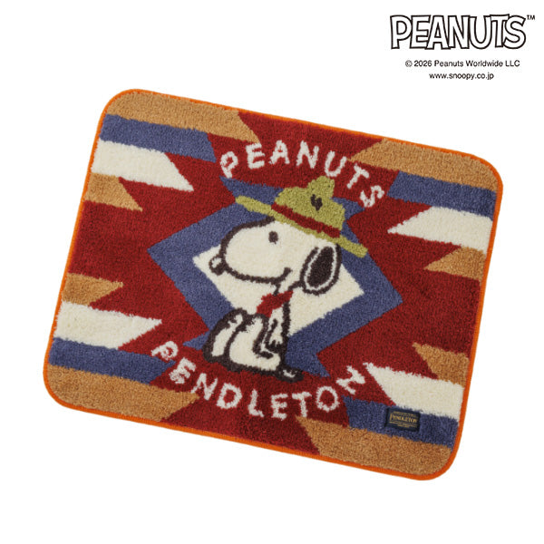 ペンドルトン PEANUTS タフティング スモールラグマット ナイトダンス