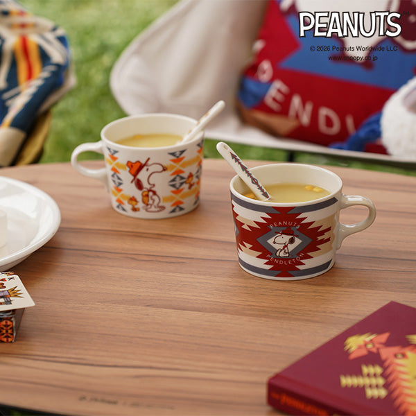 ペンドルトン PEANUTS セラミックマグ スプーンセット