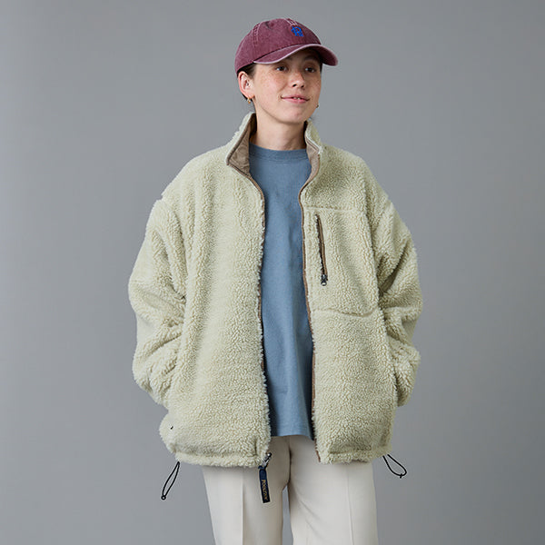 ペンドルトン メンズ ジャガードボアリバーシブルブルゾン