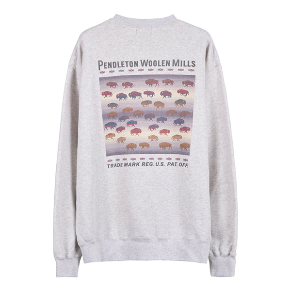 ペンドルトン メンズ フレンチ テリー バック プリント スウェット