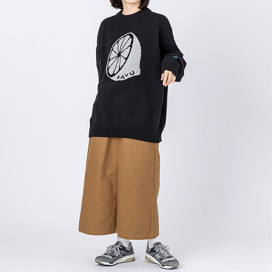 カブー メンズ レモンニット