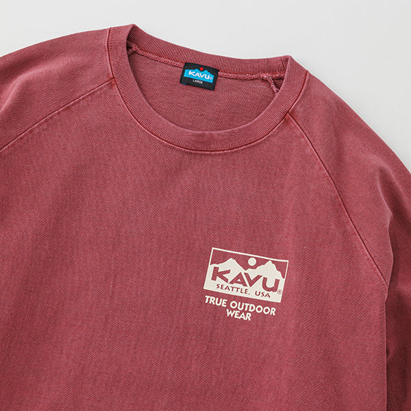 カブー メンズ ヘビーウェイト ロングスリーブTシャツ