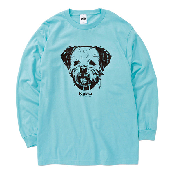 カブー メンズ ロングスリーブ25ドッグTシャツ