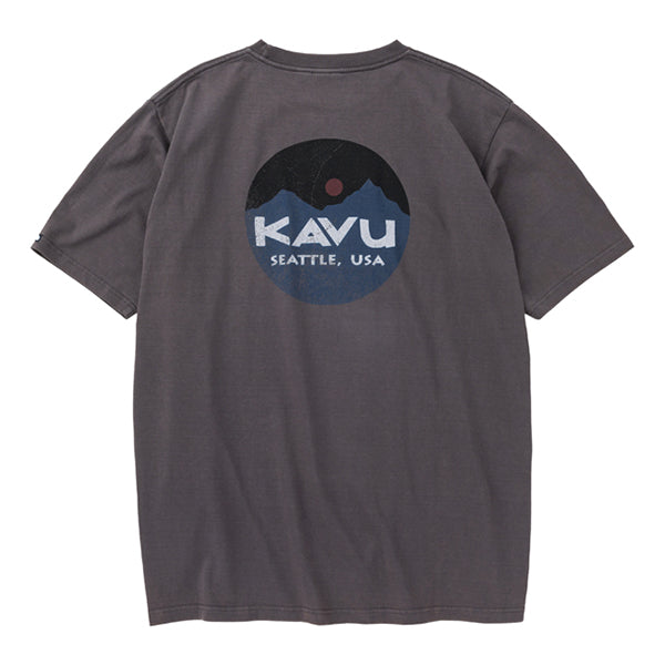 カブー メンズ マウンテンロゴ Tシャツ