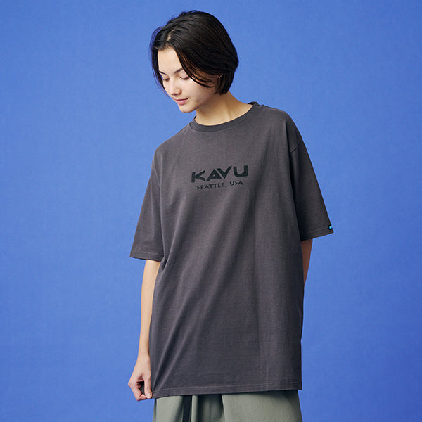 カブー メンズ マウンテンロゴ Tシャツ