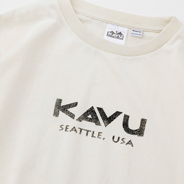 カブー メンズ マウンテンロゴ Tシャツ