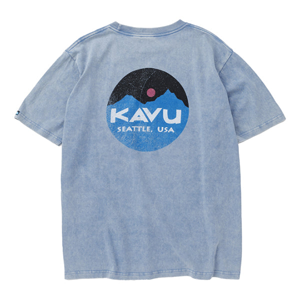 カブー メンズ マウンテンロゴ Tシャツ