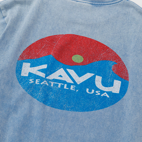 カブー メンズ サーフロゴTシャツ