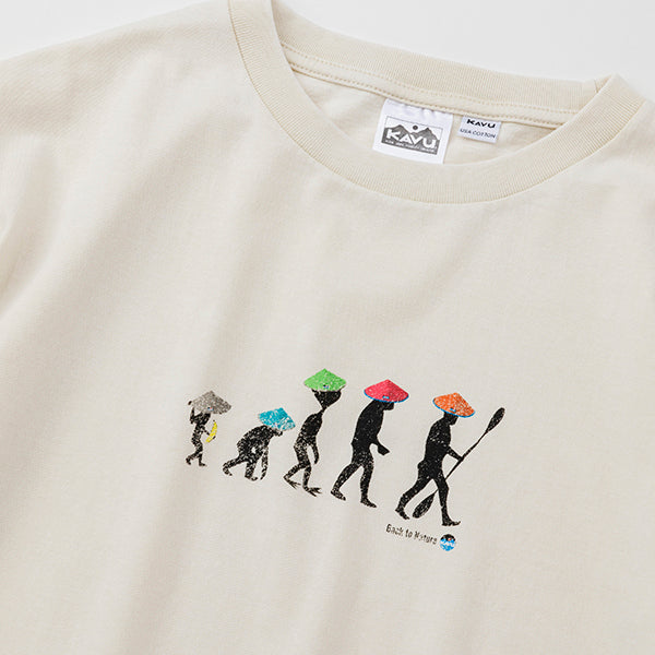 カブー メンズ バックトゥネイチャー Tシャツ