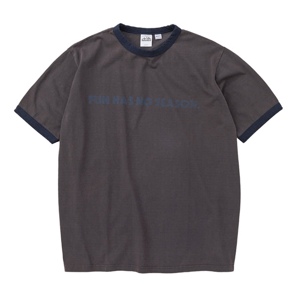 カブー メンズ フレーズ リンガー Tシャツ ファン