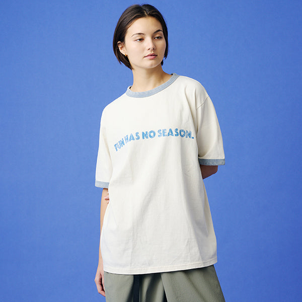 カブー メンズ フレーズ リンガー Tシャツ ファン