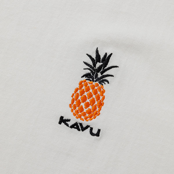 カブー メンズ ワンポイント パイナップル Tシャツ