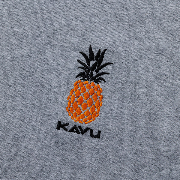 カブー メンズ ワンポイント パイナップル Tシャツ