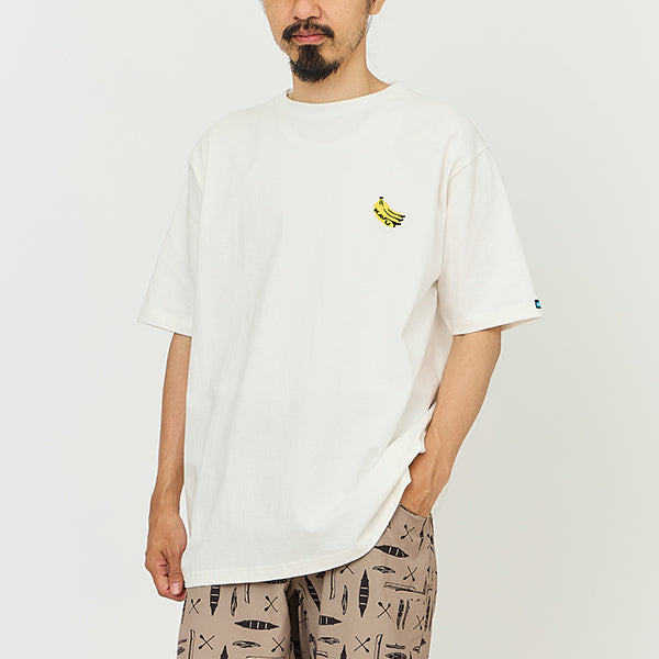 カブー メンズ ワンポイント バナナ Tシャツ