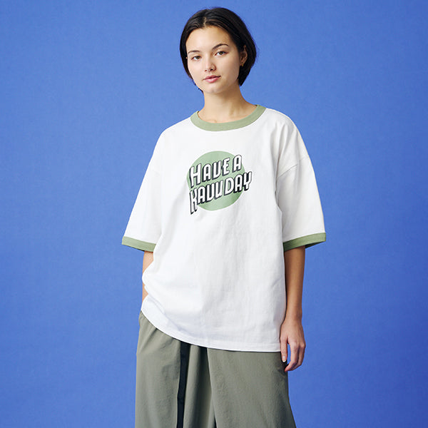 カブー メンズ ハブ リンガー Tシャツ