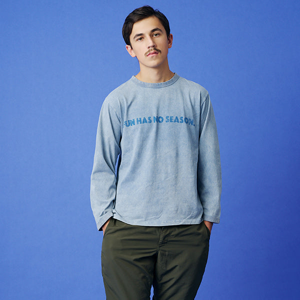 カブー メンズ フレーズ ロングスリーブ リンガー Tシャツ ファン