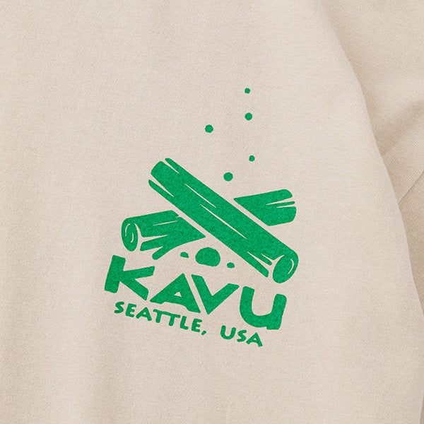 カブー メンズ スタンプ フロッグ Tシャツ