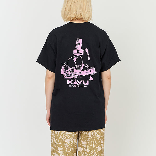 カブー メンズ ドリンクフロッグ Tシャツ