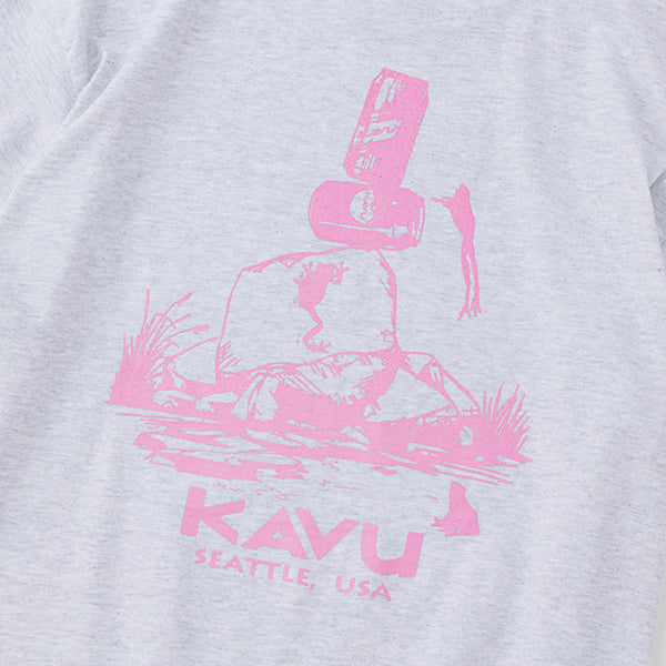 カブー メンズ ドリンクフロッグ Tシャツ