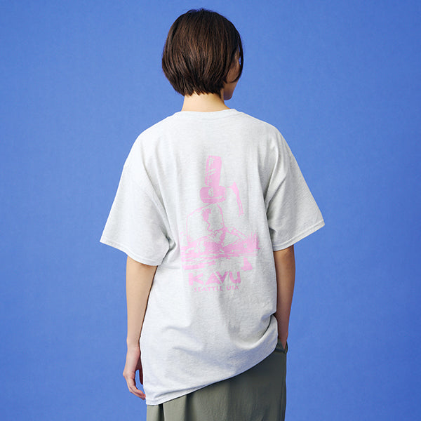 カブー メンズ ドリンクフロッグ Tシャツ