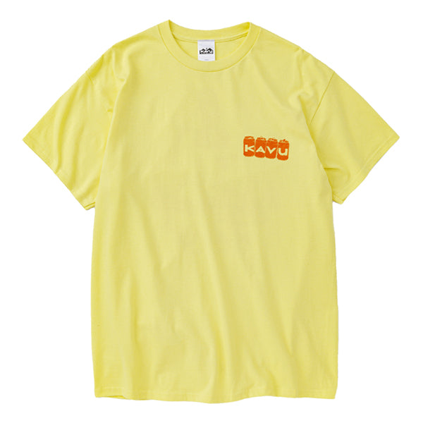 カブー メンズ ドリンクフロッグ Tシャツ