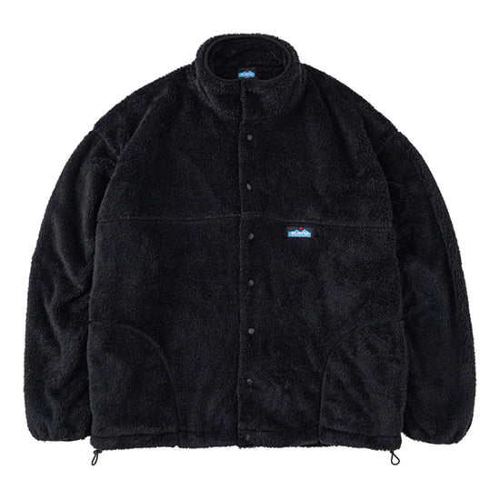 カブー メンズ シャギー スタンドカラー ジャケット
