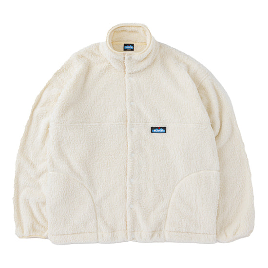 カブー メンズ シャギー スタンドカラー ジャケット