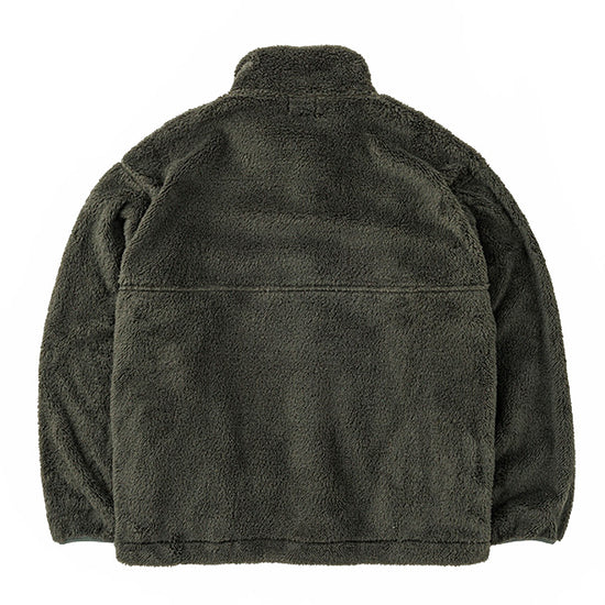 カブー メンズ シャギー スタンドカラー ジャケット