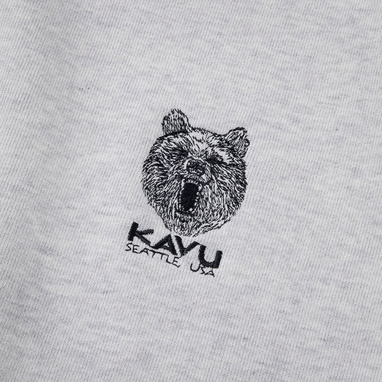 カブー メンズ ワンポイント スウェット ベア