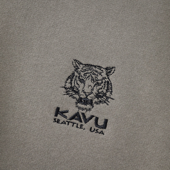 カブー メンズ ワンポイント スウェット タイガー