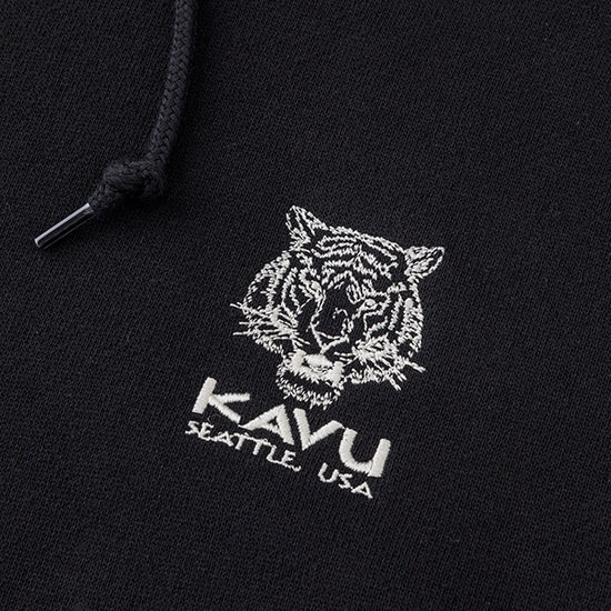 カブー メンズ ワンポイント パーカ タイガー