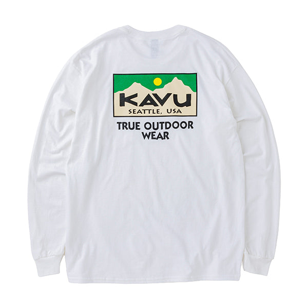 カブー メンズ ポケット 4C ロングスリーブ Tシャツ