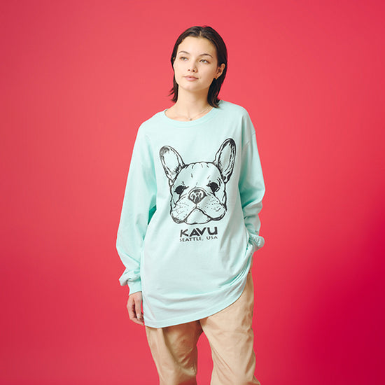 カブー メンズ 22 ドッグ ロングスリーブ Tシャツ