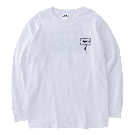カブー メンズ ハンギングフロッグ ロングスリーブ Tシャツ