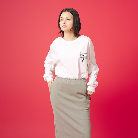 カブー メンズ ハンギングフロッグ ロングスリーブ Tシャツ