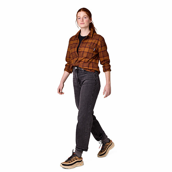 アウトドアリサーチ ウィメンズ フィードバック フランネル ツイル シャツ