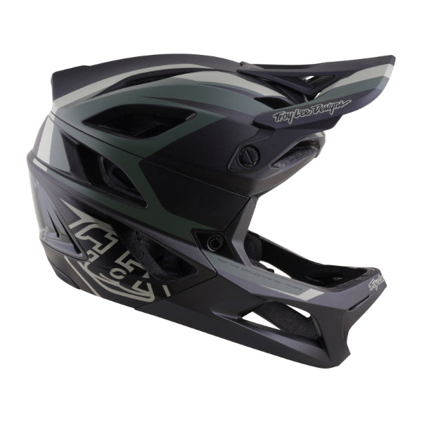 トロイリーデザインズ ステージ2 ヘルメット ハイビズ アーミー／チャコール