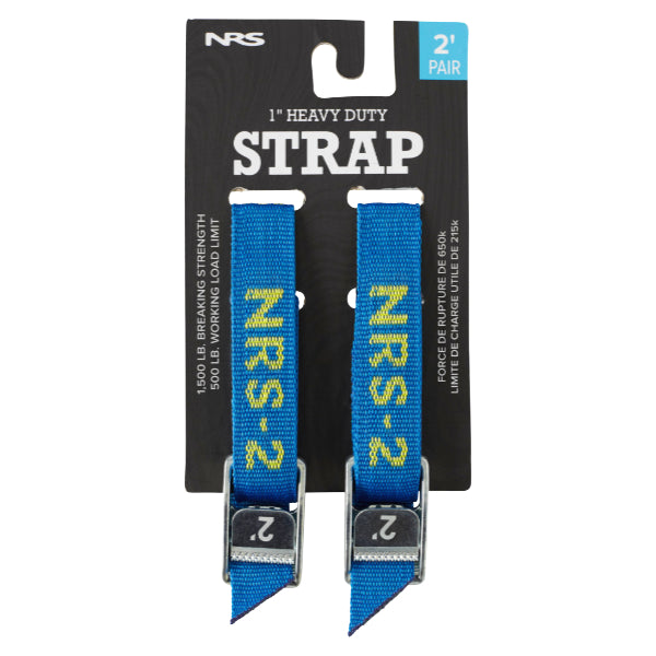エヌアールエス 1インチ HD Tie-Down ストラップ アイコニックブルー