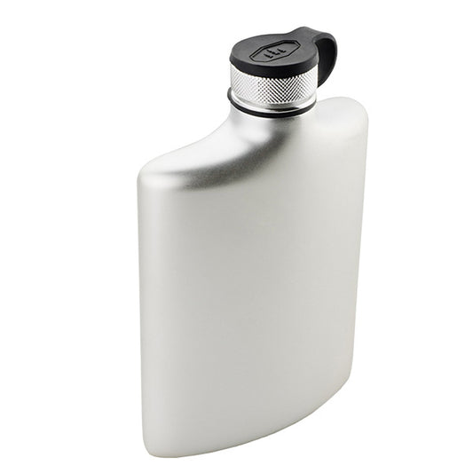 ジーエスアイ グレイシャーステンレスヒップフラスコ 8oz